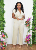 OUT AND ABOUT LINEN JUMPSUIT