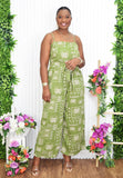 CONNECTION WITH NATURE WIDE LEG JUMPSUIT
