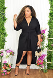 ALL YOU NEED WRAP DRESS PLUS