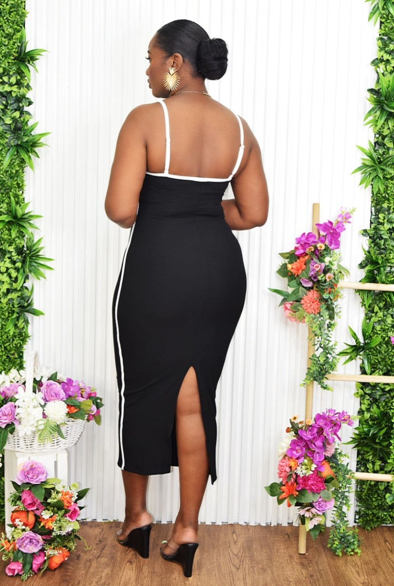 CASSIDY BODYCON MIDI DRESS