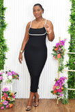 CASSIDY BODYCON MIDI DRESS