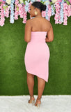 PRETTY IN PINK TUBE DRESS GRAND BAZAAR