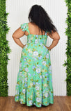 EXCLUSIVE INVITE FLORAL MAXI DRESS PLUS