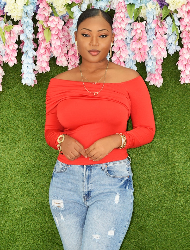 MADDISON OFF SHOULDER TOP GRAND BAZAAR