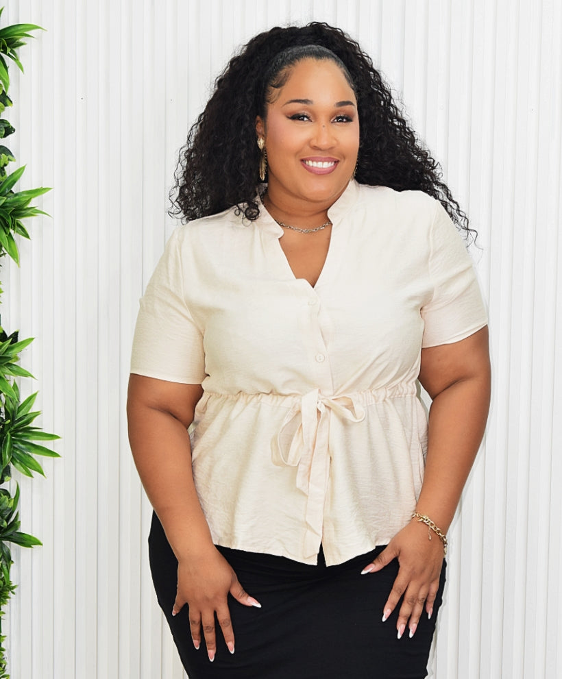 CORPORATE CASUAL BLOUSE PLUS