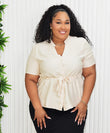 CORPORATE CASUAL BLOUSE PLUS