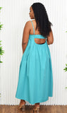 MAKING A STATEMENT MIDI DRESS