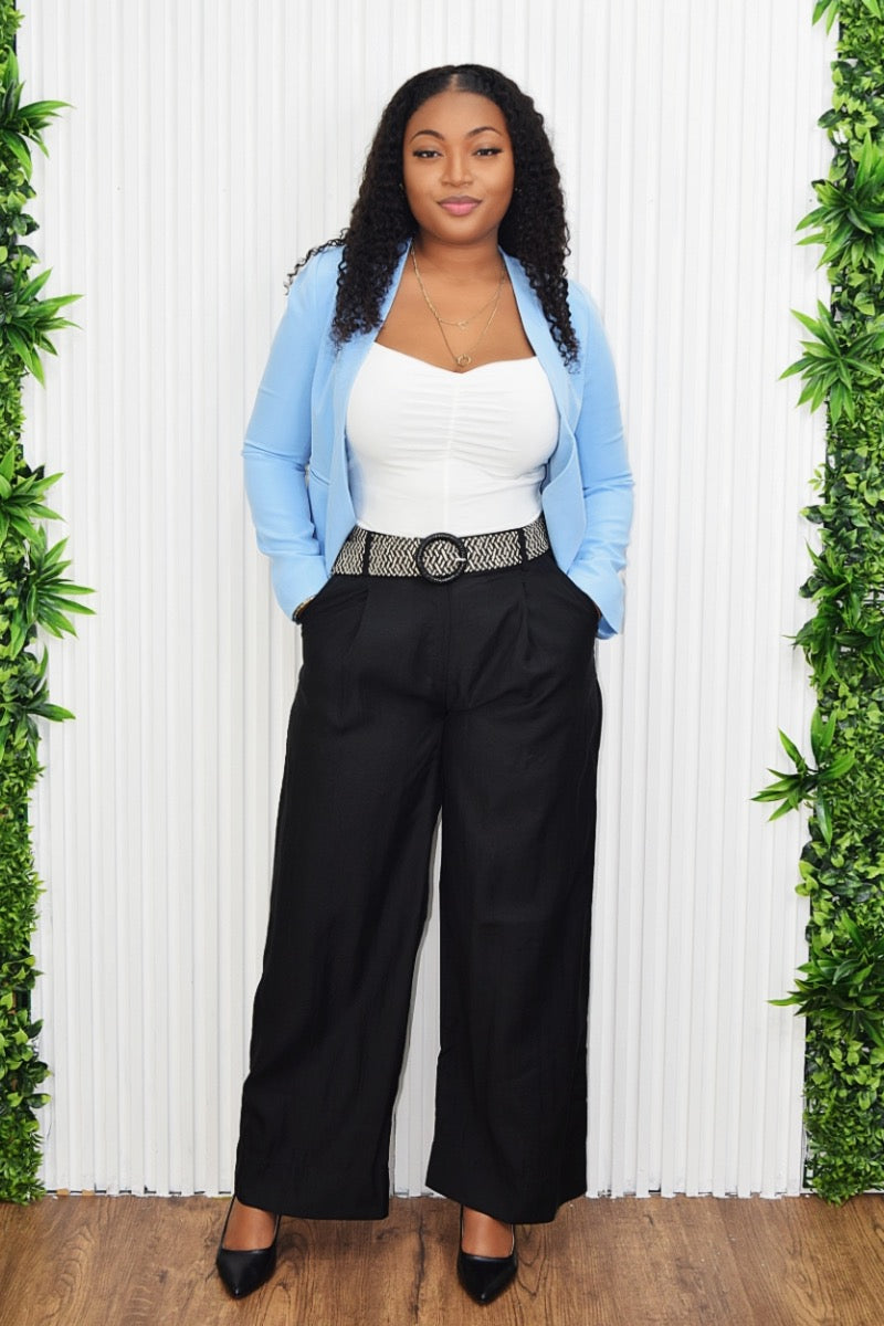 MONDAY CLASSIC WIDE LEG PANTS