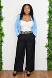 MONDAY CLASSIC WIDE LEG PANTS