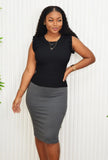 SHE MEANS BUSINESS PENCIL SKIRT