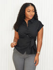 LATE FOR WORK WRAP SHIRT GRAND BAZAAR