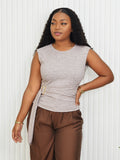 SOFT GIRL SEASON BUCKLE TOP