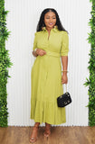JUILA SHIRT MAXI DRESS
