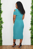LOVERS ONLY BODYCON MIDI DRESS
