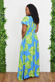 OLIVIA ONE SHOULDER MAXI DRESS
