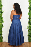 DAYTIME CHIC DENIM MAXI DRESS