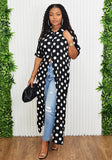 THE SWEET SPOT SHIRT MAXI DRESS