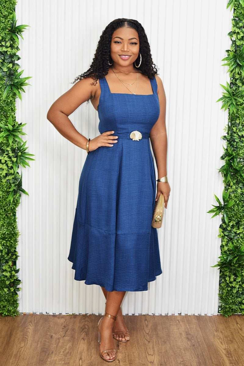 SUMMER DAYS MIDI DRESS