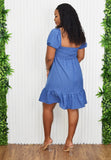AMELIA PUFF SLEEVE DRESS