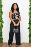 WILD FLOWER ROMANCE PANTS SET