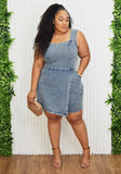 CALL ME LATER MINERAL WASH ROMPER PLUS