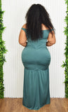 IN YOUR DREAMS BODYCON MAXI DRESS PLUS