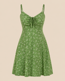 MARIE DITSY DAISY FLARED DRESS