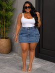 STREET SMART CARGO MINI SKIRT PLUS