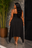 VACATION MODE MIDI DRESS PLUS