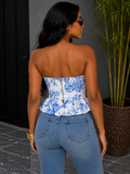 FLIRT MODE BUSTIER TOP
