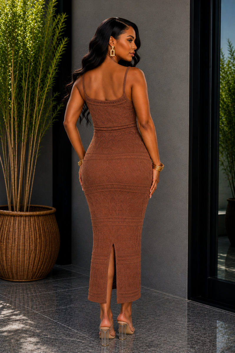 CATALINA CROCHET MAXI DRESS