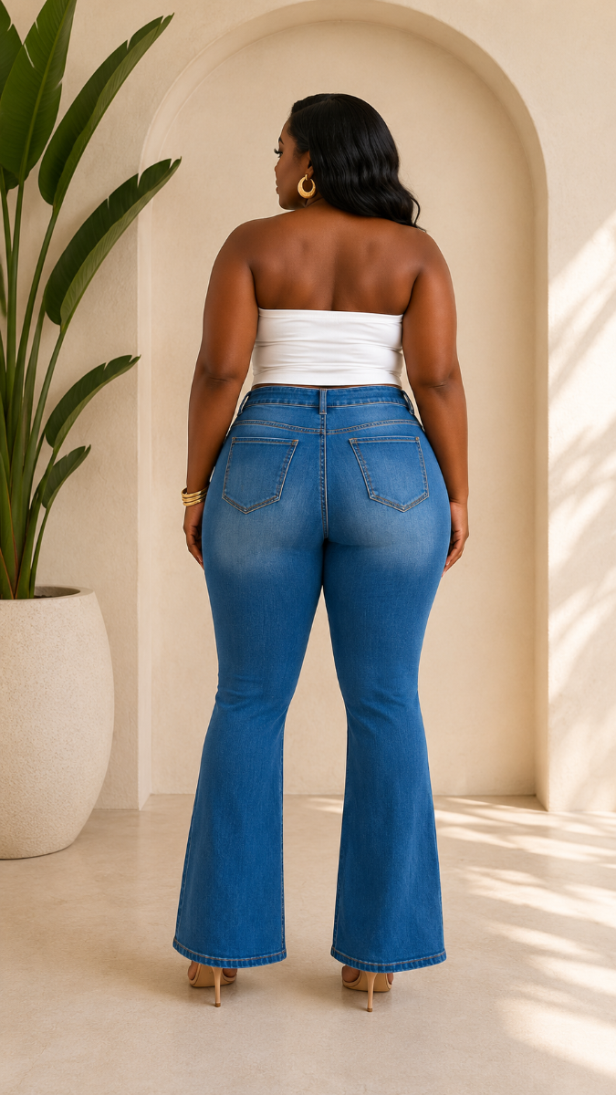 TRUE CLASSIC BOOTCUT JEANS PLUS