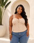 DAINTY DOTS TOP PLUS