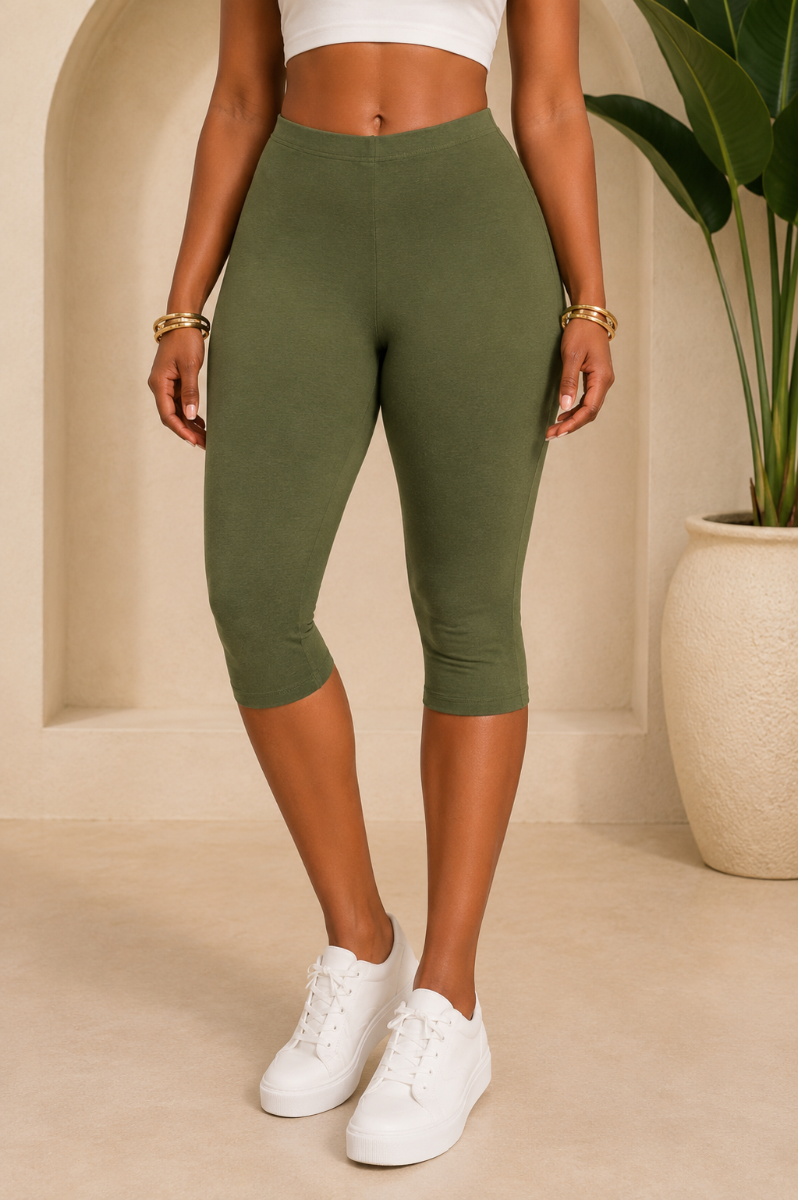ALL DAY BASIC CAPRI LEGGINGS