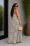 GRACEFUL CHAOS ONE SHOULDER MAXI DRESS