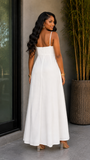 ANGEL CROCHET LINEN MAXI DRESS