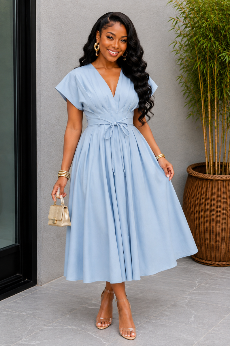 FOREVER MY FAVORITE MIDI DRESS