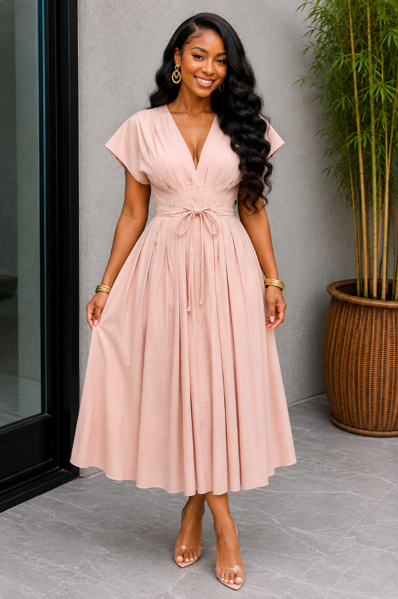 FOREVER MY FAVORITE MIDI DRESS