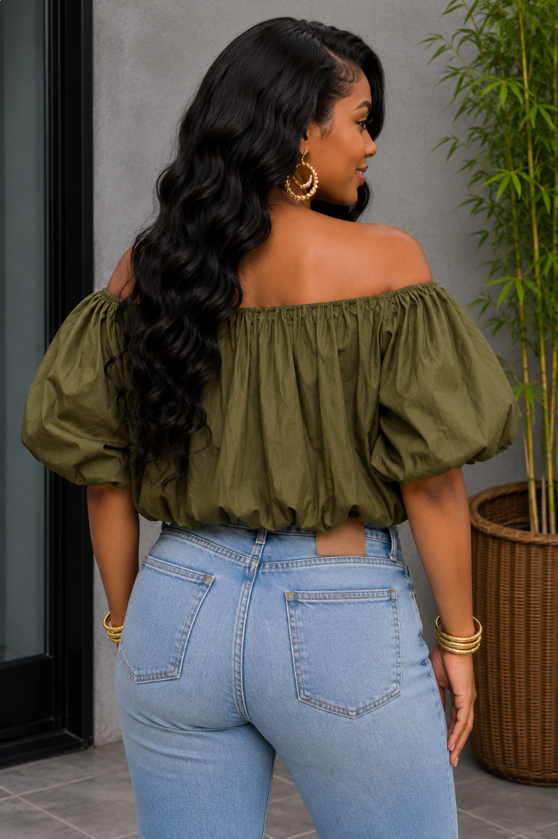 ELEGANT LOVE CROP TOP