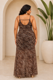 WILD DESIRE BODYCON MAXI DRESS PLUS