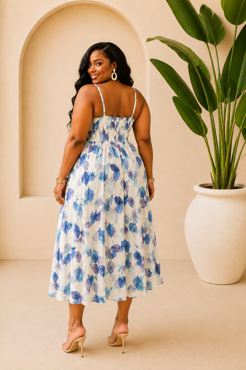 WITH LOVE MIDI DRESS PLUS