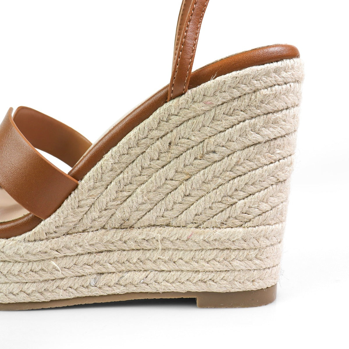 GET ON MY LEVEL WEDGES - BROWN