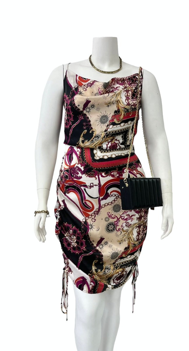 LILIANNA CHAIN PRINT DRESS PLUS GRAND BAZAAR