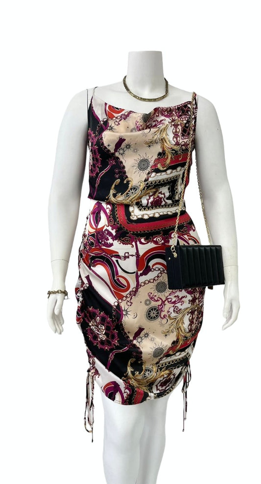 LILIANNA CHAIN PRINT DRESS PLUS GRAND BAZAAR