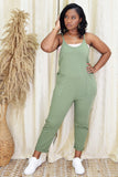 SUCH A VIBE CAPRI JUMPSUIT