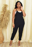 SUCH A VIBE CAPRI JUMPSUIT