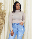 CLASSIC VIBE MOCK NECK TOP GRAND BAZAAR