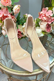 SHE'S A KEEPER NUDE HEELS