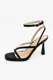 TAKE ME PLACES STRAP HEELS