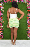 MARBLE DREAM MESH MINI SKIRT GRAND BAZAAR